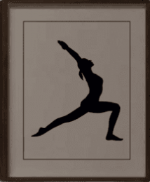 reverse warrior pose