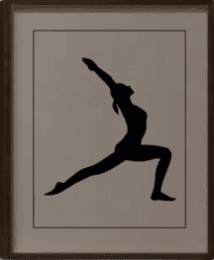reverse warrior pose